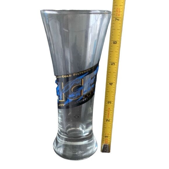 Vintage Budweiser Ice Cold Filtered Bud Pilsner Glass Experience The Nostalgia - Picture 13 of 13